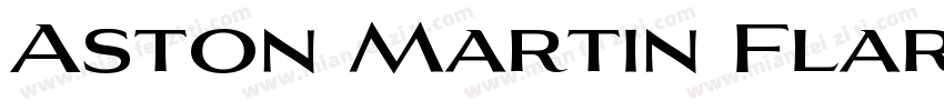 Aston Martin Flare Medium字体转换